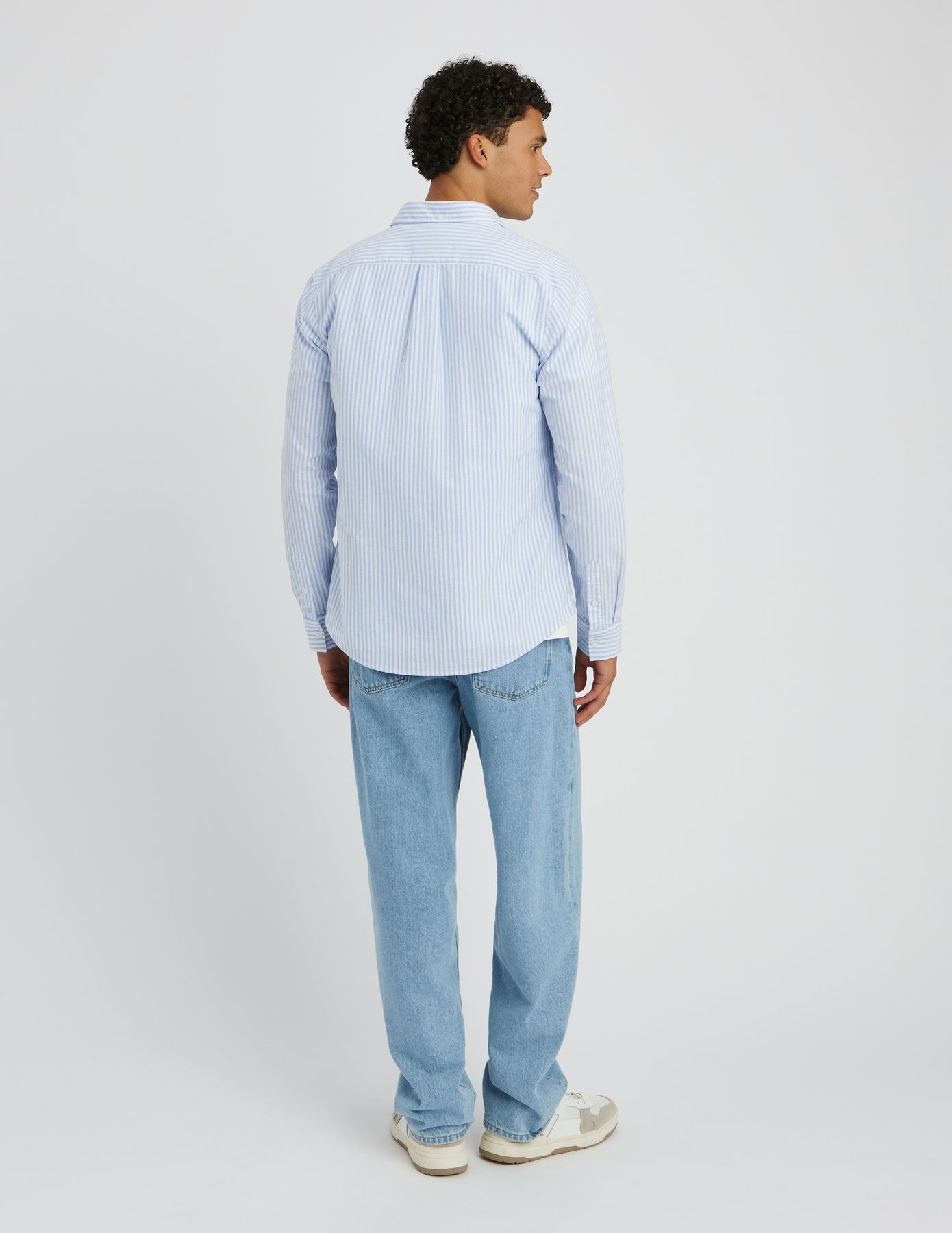 Chemise rayée ajustée