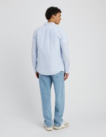 Chemise rayée ajustée