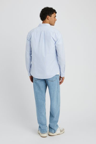 Chemise rayée ajustée