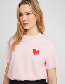 T-shirt imprimé St Valentin
