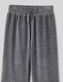 Pantalon maille velours