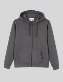 Sweat zipp&eacute; &agrave; capuche