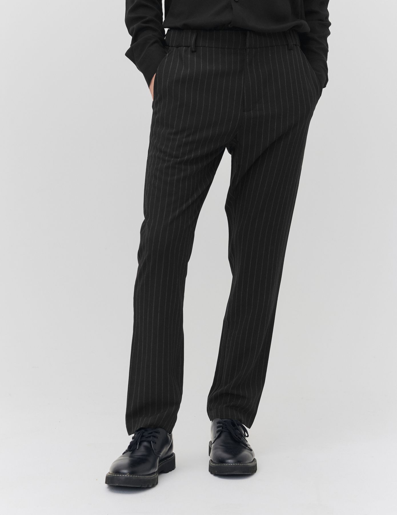 Pantalon de ville ray&eacute;