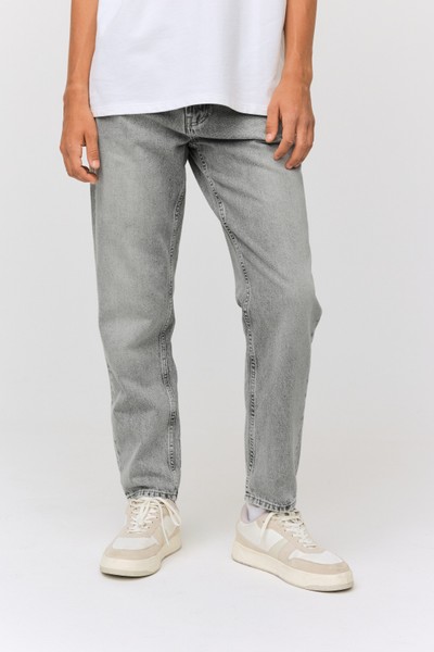 Jean relaxed gris