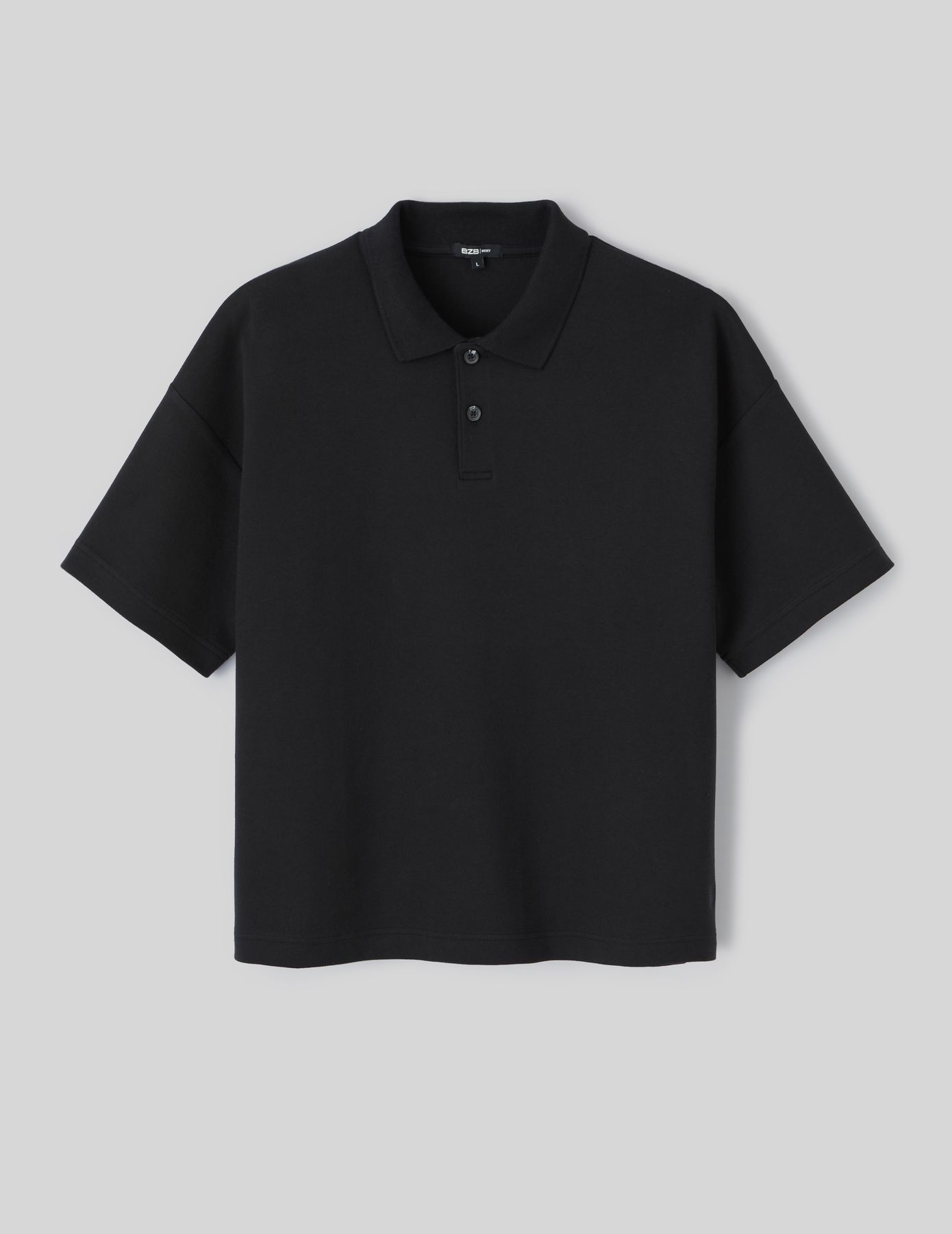 Polo boxy maille lourde