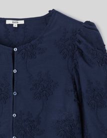 Blouse broderie 3D