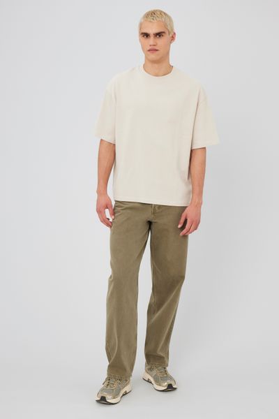 Pantalon loose de couleur