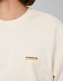 T-shirt imprim&eacute; devant / dos