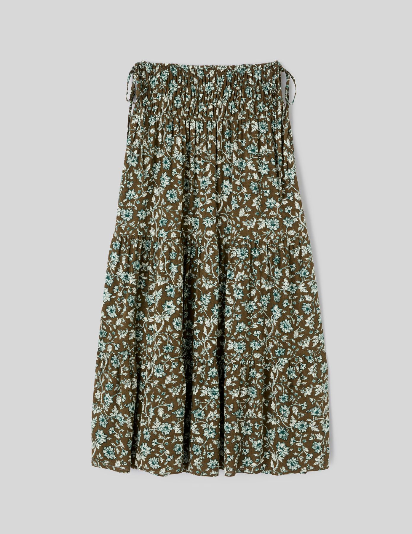 Jupon long imprim&eacute;