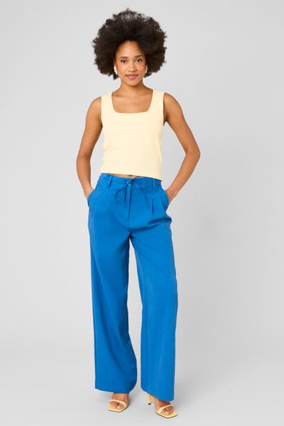 Pantalon fluide &agrave; pinces