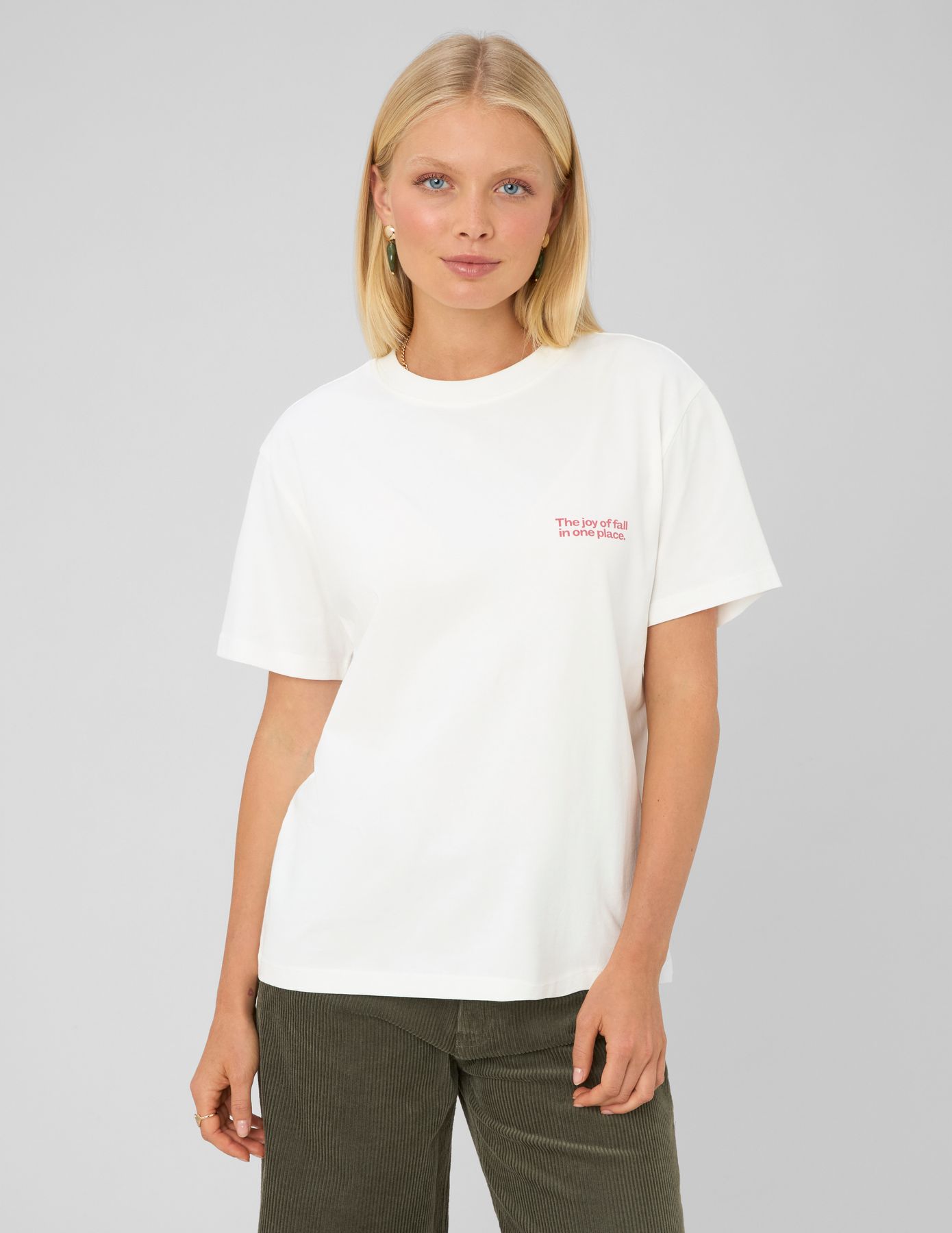 T-shirt imprim&eacute; manches courtes