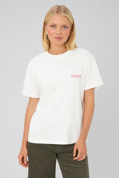 T-shirt imprim&eacute; manches courtes