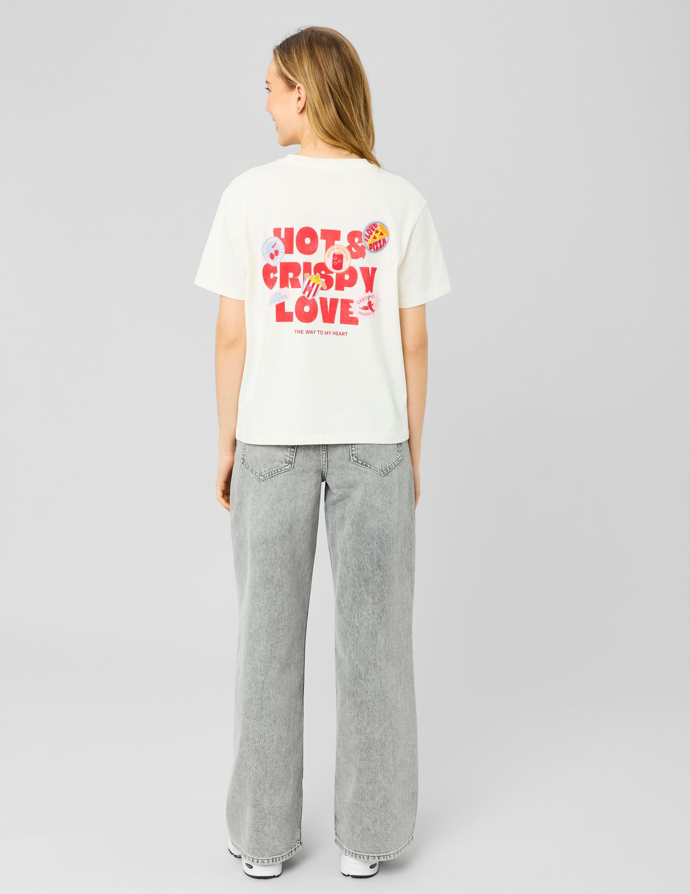 T-shirt imprim&eacute; devant/dos