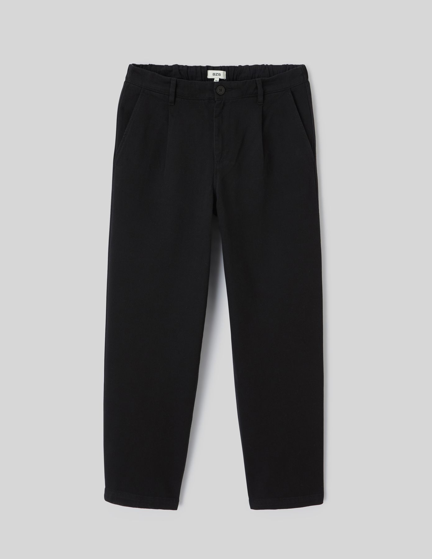 Pantalon droit &agrave; pinces