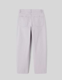 Pantalon loose de couleur