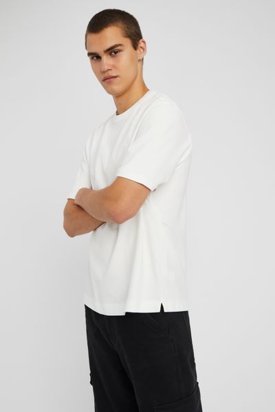 T-shirt lourd touch&eacute; peau de p&ecirc;che