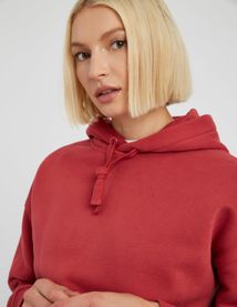 Sweat à capuche uni