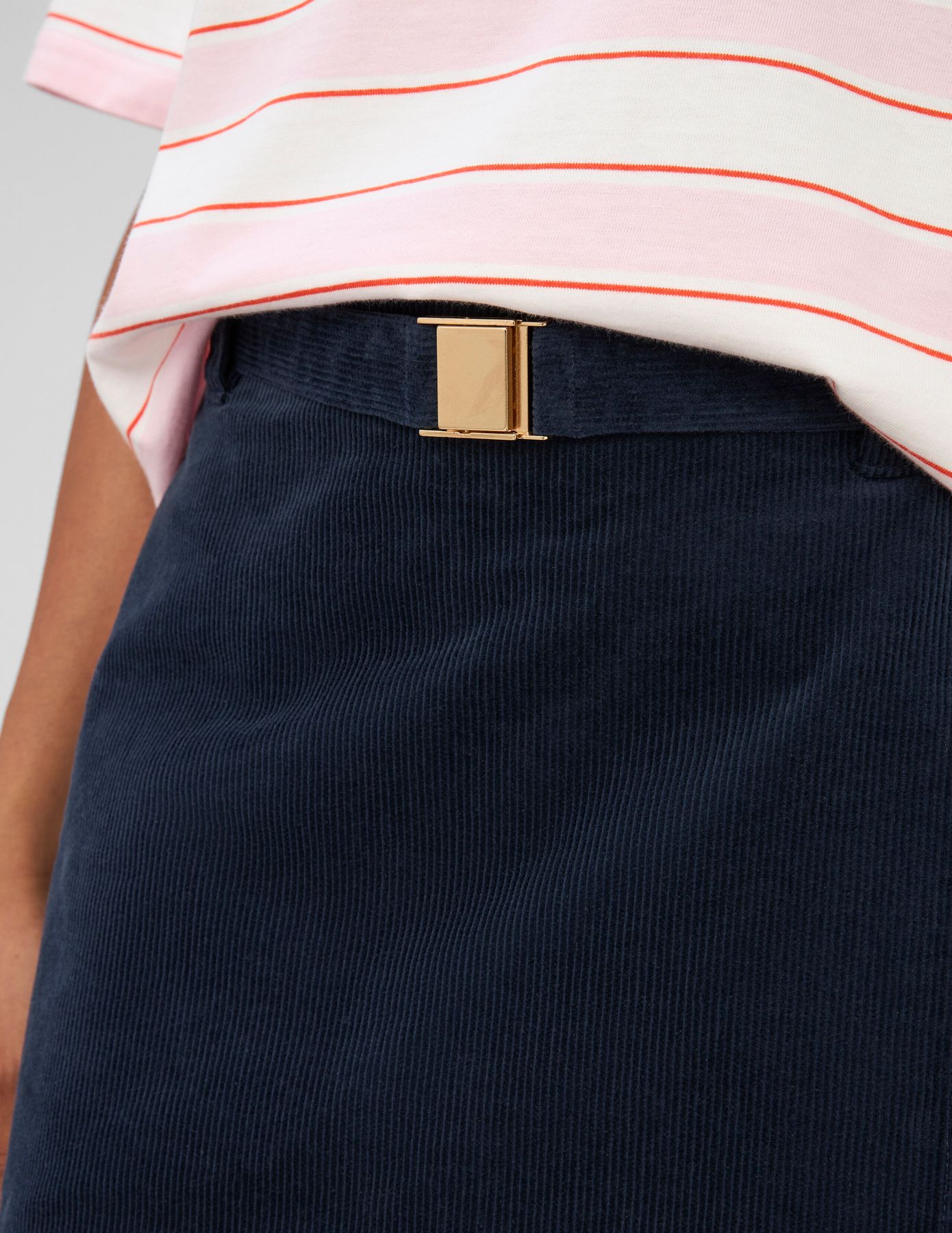 Jupe short en velours