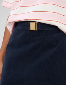 Jupe short en velours