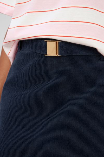Jupe short en velours