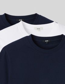 Lot de 3 basiques unis