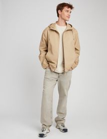 Blouson à capuche zippée