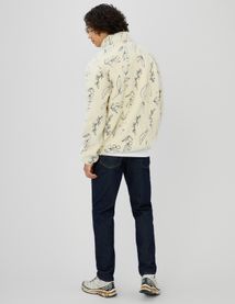 Sweat sherpa brodée