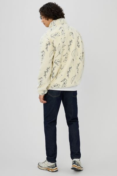 Sweat sherpa brodée