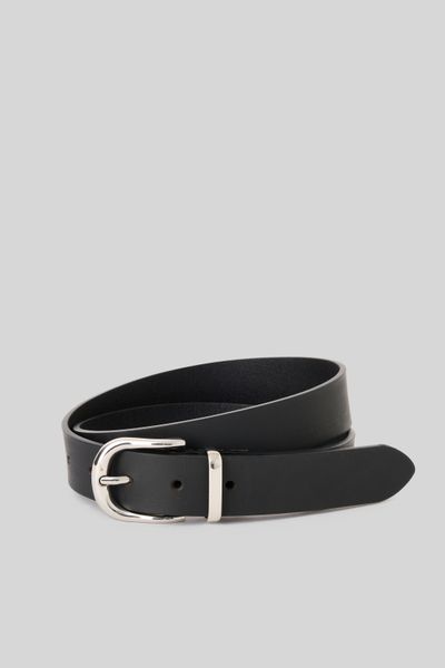 Ceinture cuir boucle métal