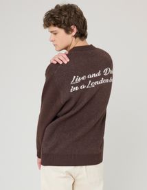 Pull jacquard dos