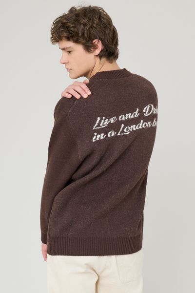 Pull jacquard dos