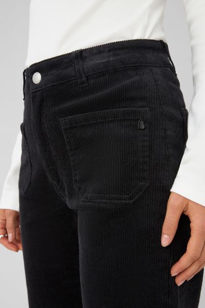 Pantalon flare velours