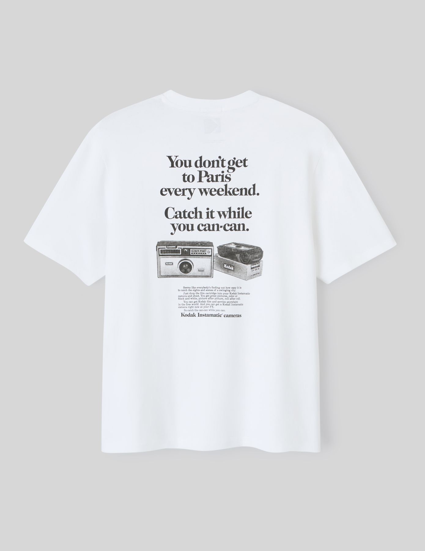 T-shirt collab Kodak