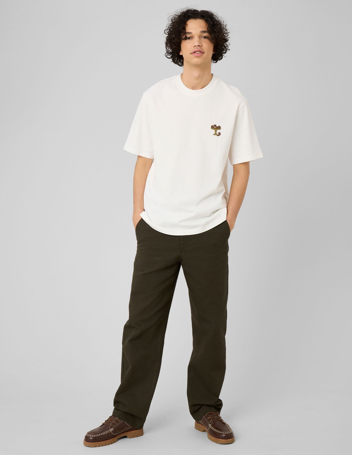 T-shirt imprim&eacute; devant dos