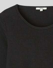 T-shirt manches longues c&ocirc;tel&eacute;