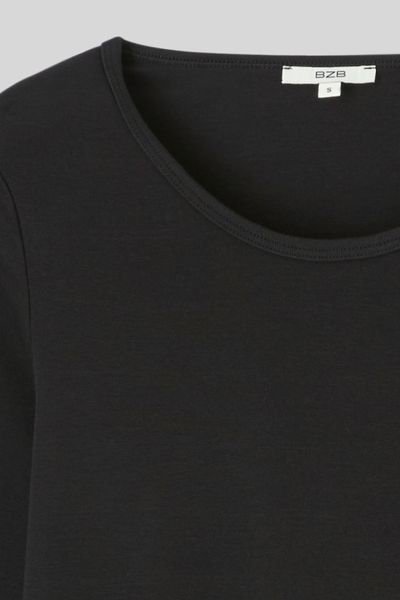 T-shirt manches longues c&ocirc;tel&eacute;