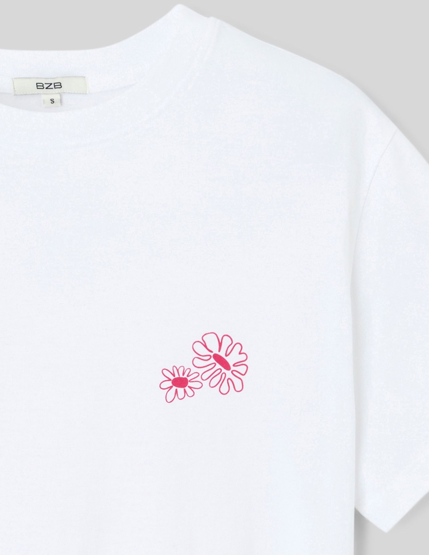 T-shirt imprim&eacute; devant / dos