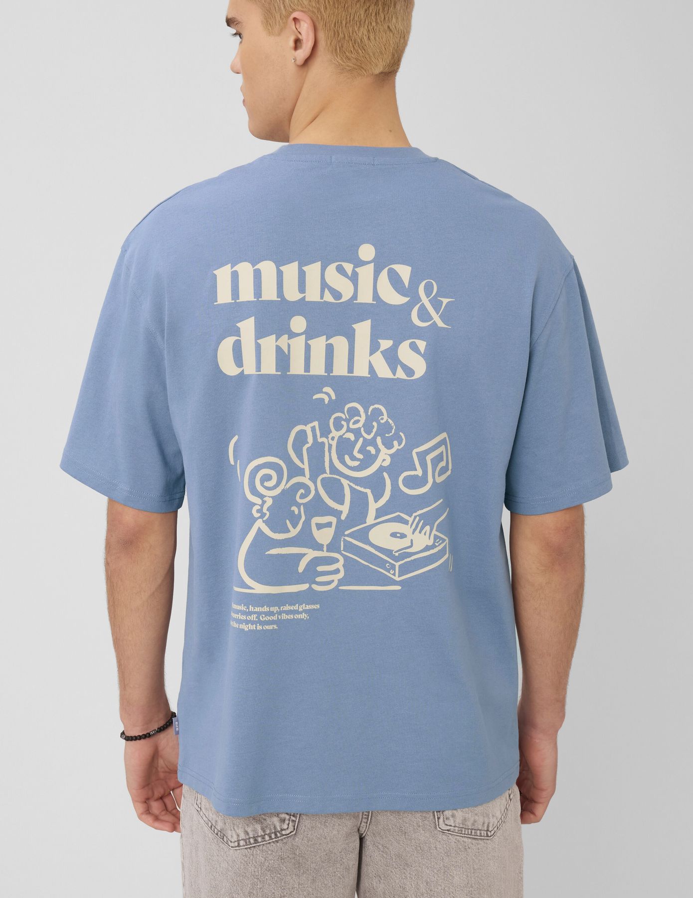 T-shirt animation devant/dos