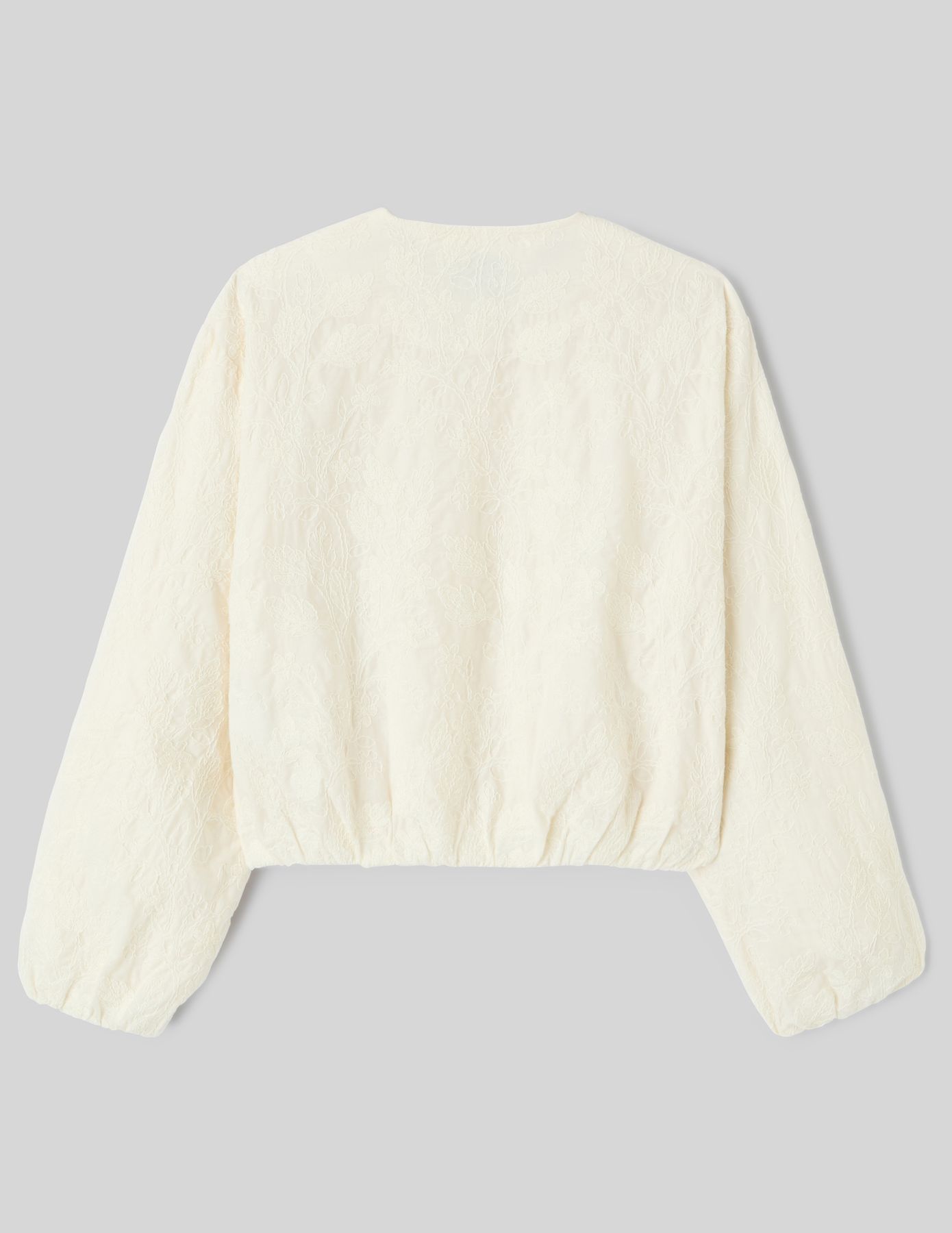 Veste boule l&eacute;g&egrave;re brod&eacute;e