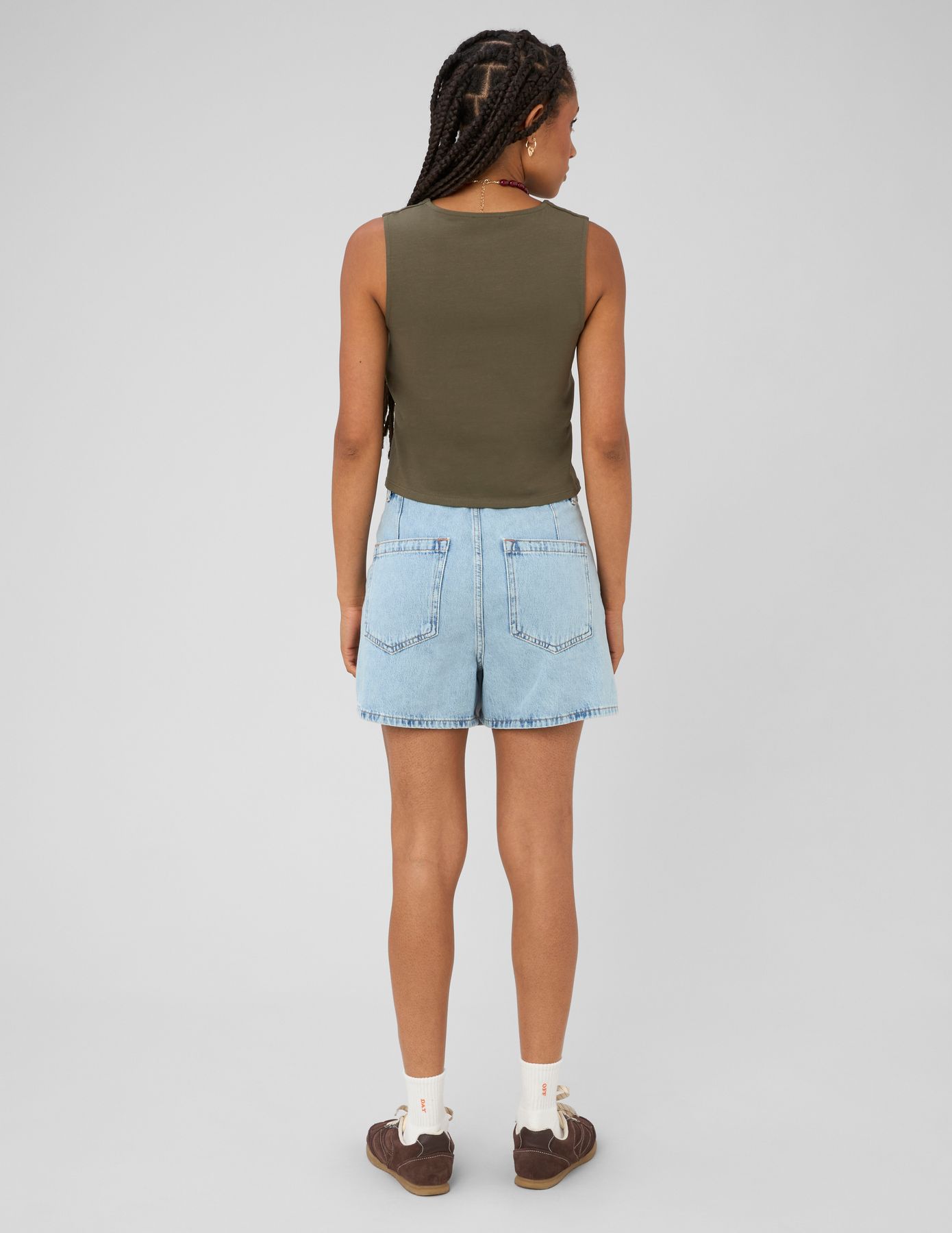 Jupe short en jean