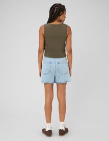 Jupe short en jean