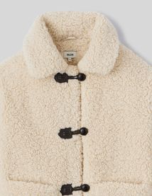 Manteau en sherpa