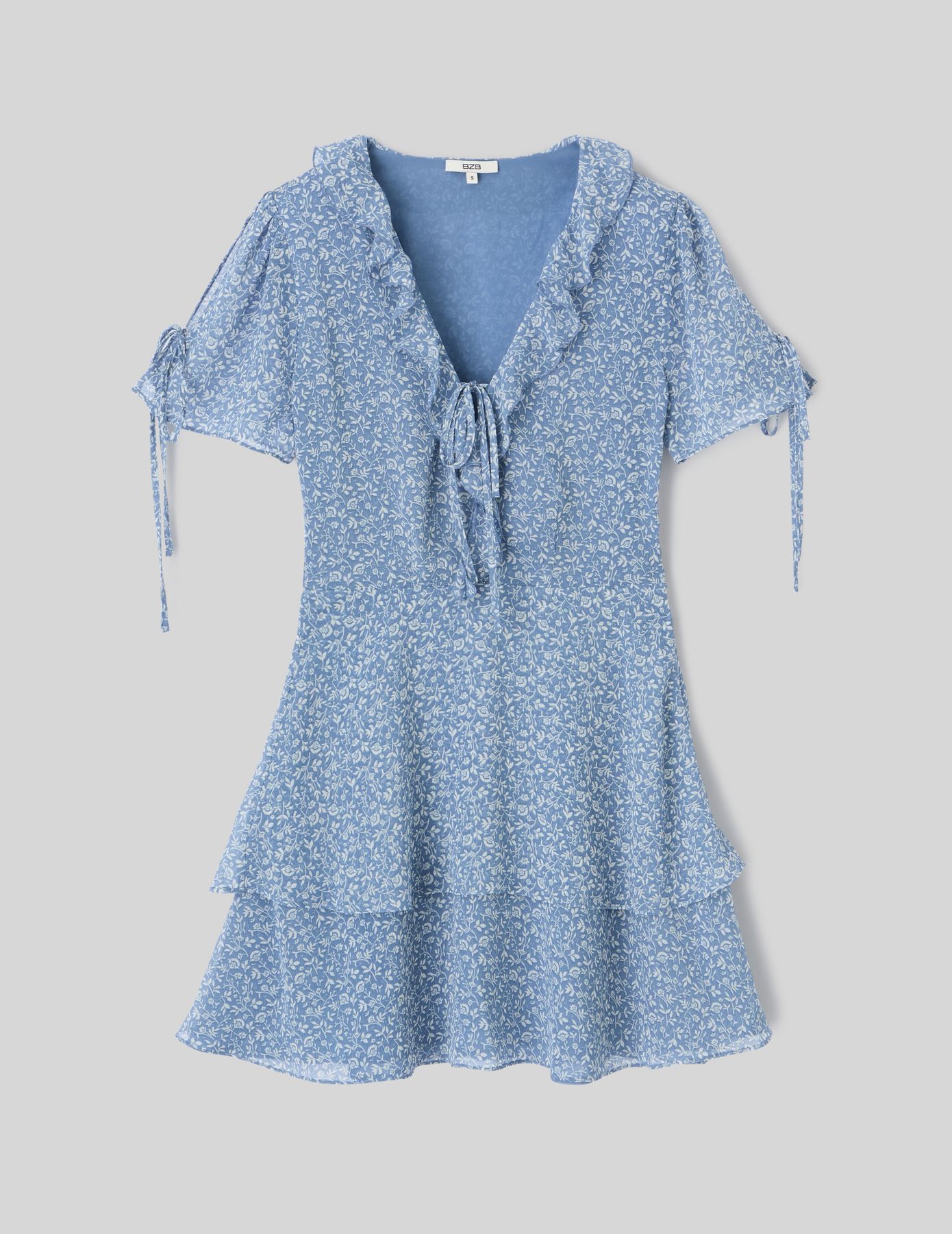 Robe courte imprimée