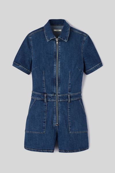 Combishort en jean
