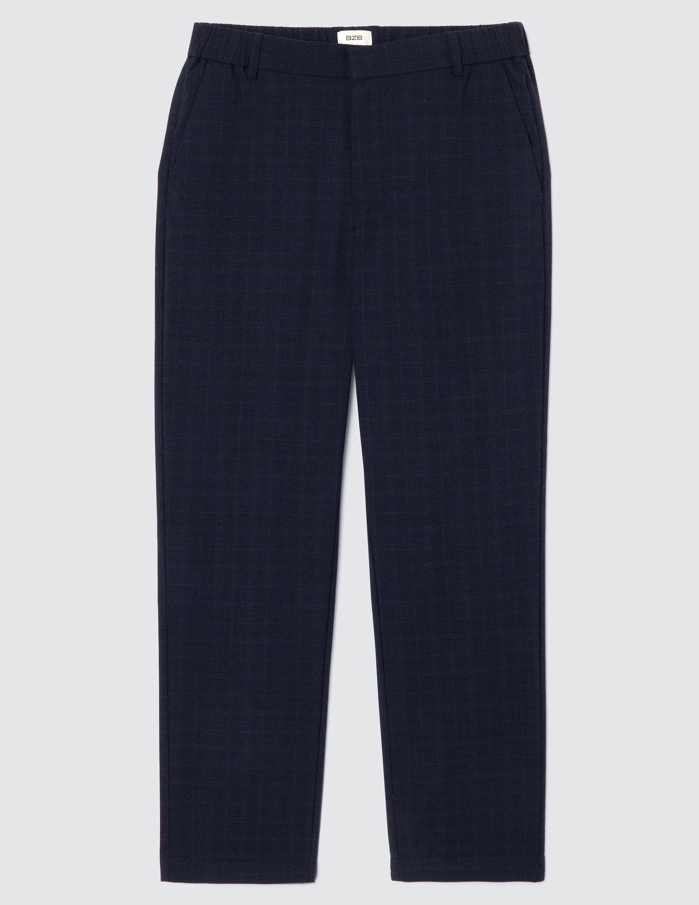 Pantalon de ville à carreaux