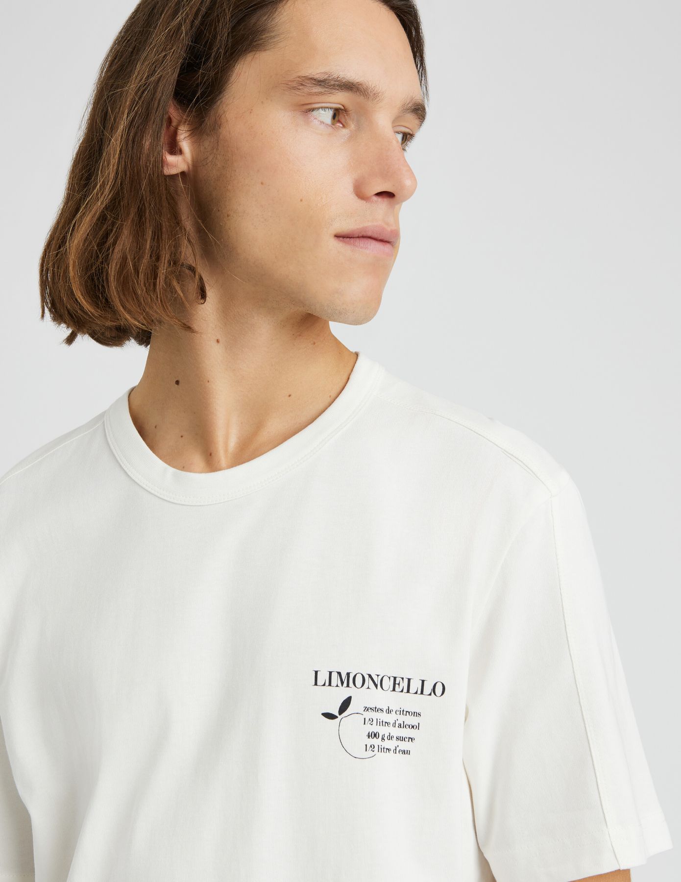 T-shirt imprim&eacute; limoncello