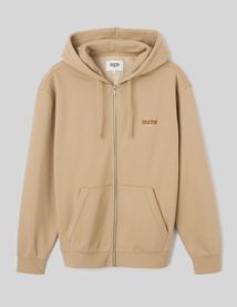 Sweat zipp&eacute; &agrave; capuche