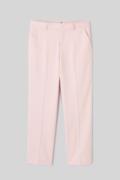 Pantalon de ville ample &agrave; plis