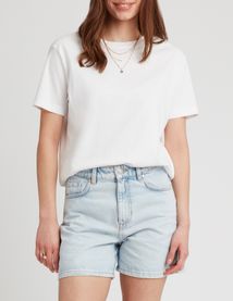 Short en jean mom fit