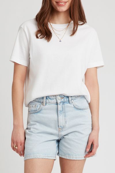 Short en jean mom fit